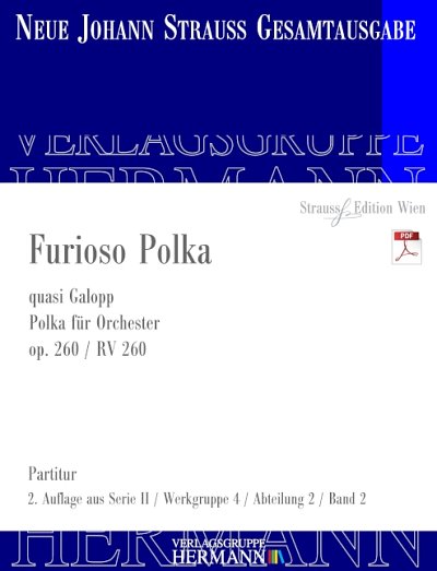DL: J. Strauß (Sohn): Furioso Polka, Orch (Part.)