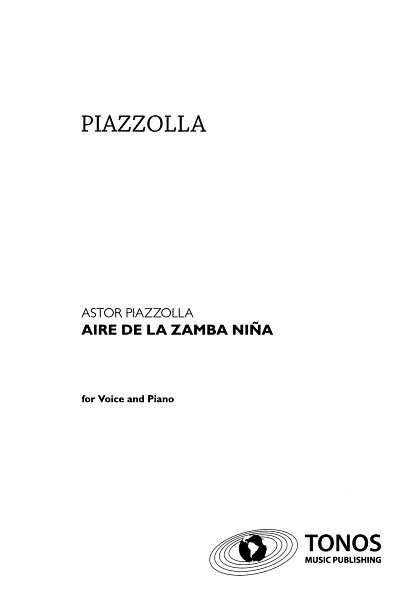 A. Piazzolla: Aire de la Zamba Niña