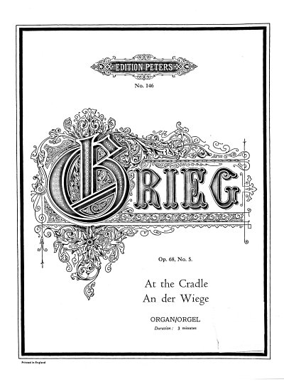 E. Grieg: An Der Wiege Op 68/5
