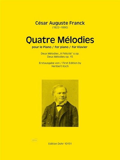 C. Franck: Quatre Mélodies op. 15, Klav