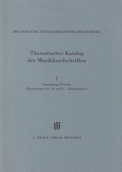 KBM 14/1 Bischöfliche Zentralbibliothek Regensburg