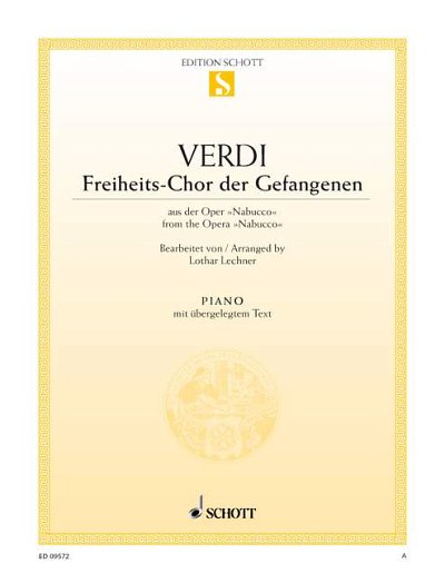 DL: G. Verdi: Freiheits-Chor der Gefangenen, Klav