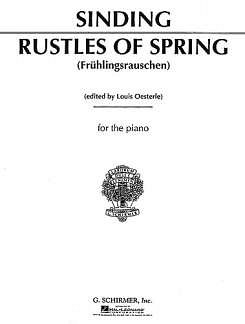 C. Sinding: Rustles of Spring, Op. 32, No. 3, Klav