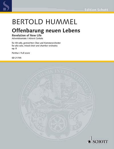 H. Bertold: Offenbarung neuen Lebens op. 8  (Part.)