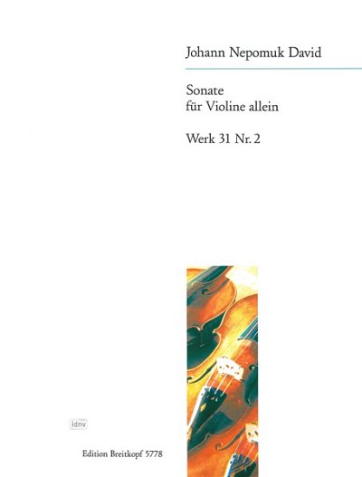 J.N. David: Sonate Werk 31/2