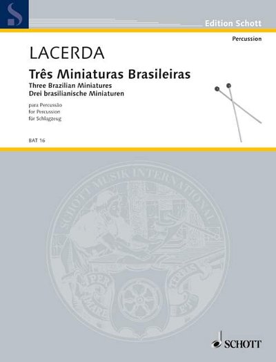 O. Lacerda: 3 brasilianische Miniaturen