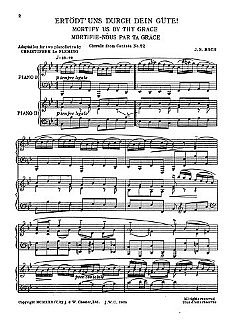 J.S. Bach: Two Choral Preludes, 2Klav