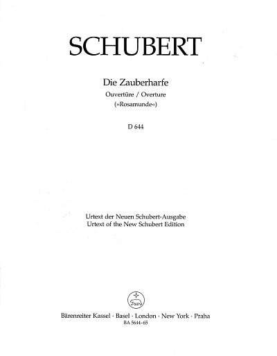 F. Schubert: Die Zauberharfe D 644, Sinfo (HARM)