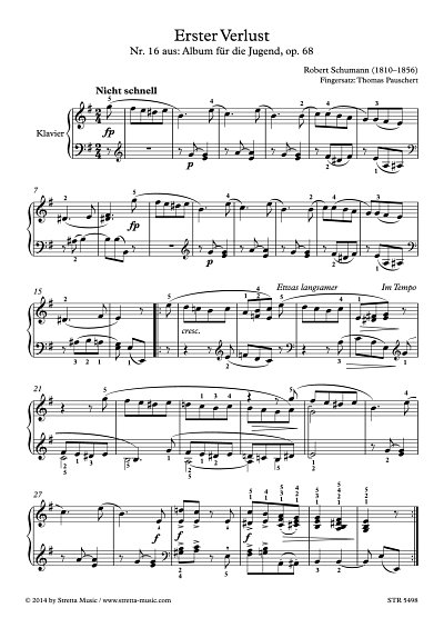 DL: Erster Verlust, Klavier