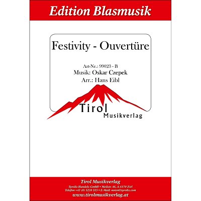 H. Eibl: Festivity-Ouvertüre, Blaso (Pa+St)