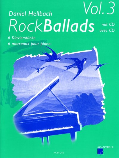D. Hellbach: Rock Ballads 3, Klav (+CD)