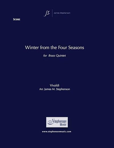 A. Vivaldi: Winter from The Four Seasons, 5Blech (Pa+St)