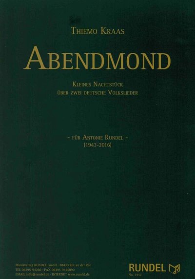 T. Kraas: Abendmond, Blaso (Part.)