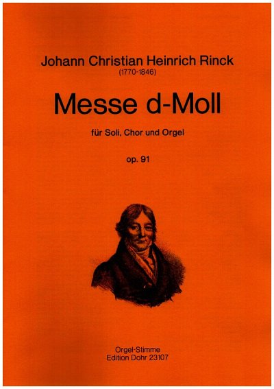 J.C.H. Rinck: Messe d-Moll op. 91, Org (Org)