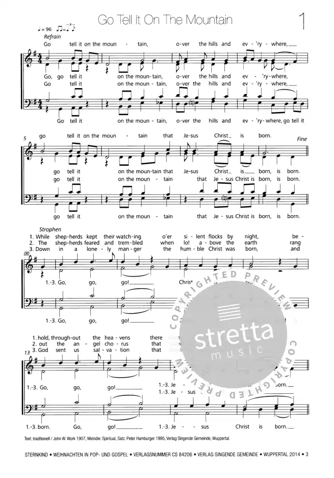 Sternkind - Weihnachten in P., Gemischter Chor (SATB) (1)