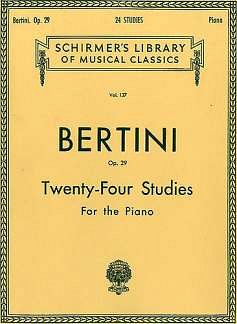 H. Bertini atd.: 24 Studies, Op. 29