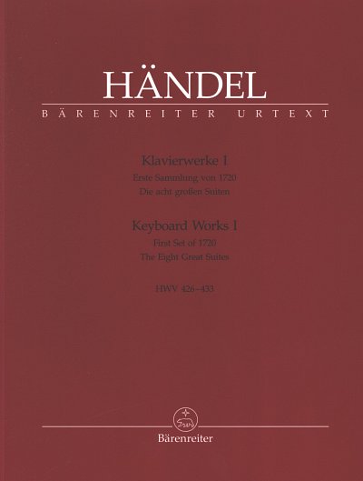 G.F. Händel: Klavierwerke 1 HWV 426-433, Klav/Cemb