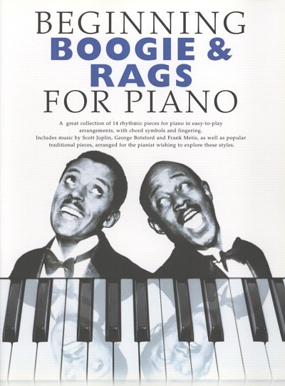 Beginning Boogie And Rags For Piano Pf Book
