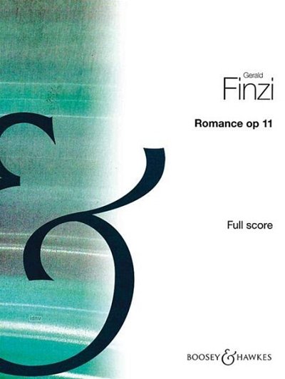 G. Finzi: Romance op. 11, Stro (Part.)