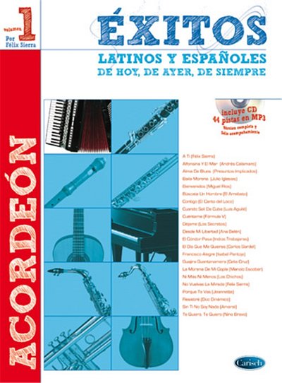 F. Sierra: Exitos latinos y españoles, Akk (+CD)
