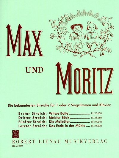 L.C. Adolf: Max und Moritz , GesKlav