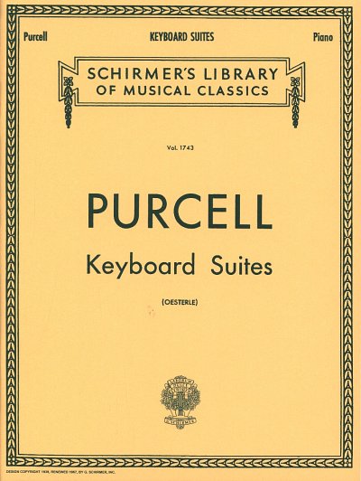 H. Purcell: Keyboard Suites, Klav