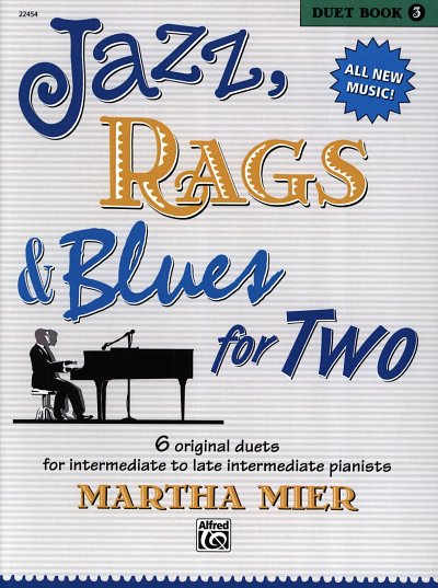 M. Mier: Jazz, Rags & Blues for Two 3, Klav4m (Sppa)