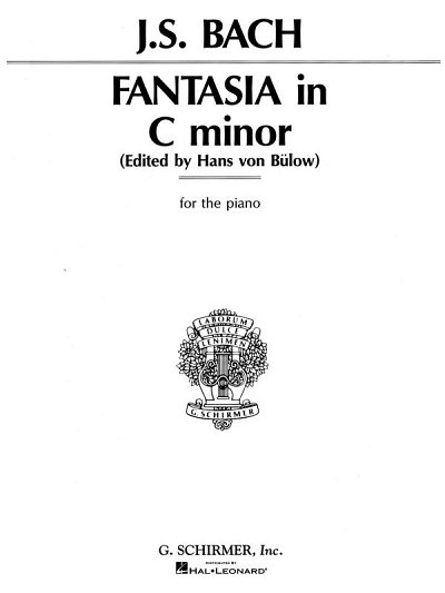 J.S. Bach: Fantasia In C Minor, Klav