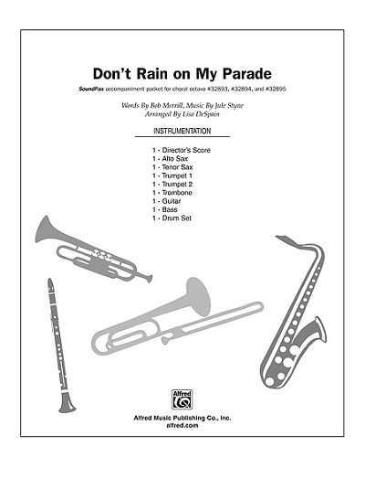 J. Styne: Don't Rain on My Parade, Ch (Stsatz)