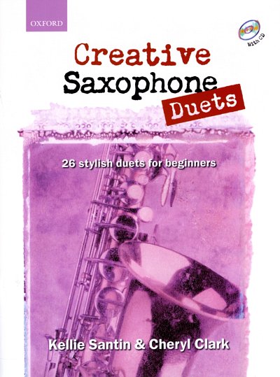 K. Santin: Creative Saxophone - Duets, 1-2Asax (Sppa+CD)