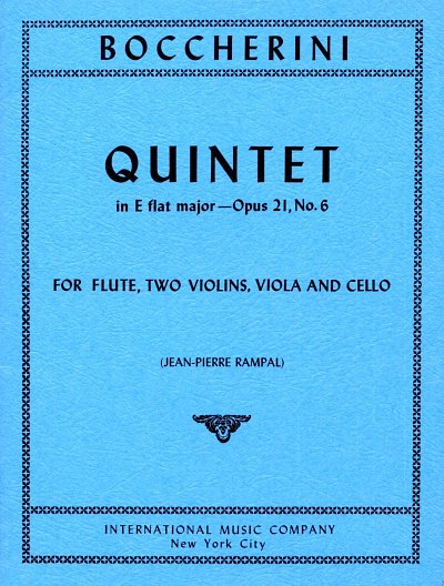 L. Boccherini: Quintetto Mi B. Op. 21 N. 6, 2VlVla2Vc (Bu)