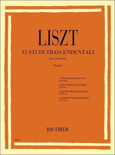 F. Liszt: 12 Studi Trascendentali, Klav
