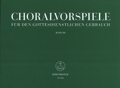 A. Graf: Choralvorspiele 3, Org