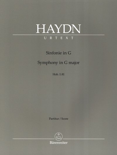 AQ: J. Haydn: Sinfonie G-Dur Hob. I:81, Sinfo (Part (B-Ware)