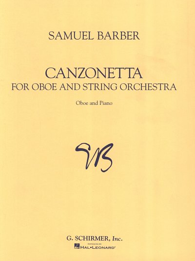 S. Barber: Canzonetta for Oboe and string, ObKlav (KlavpaSt)