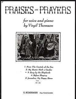 V. Thomson: Sung by the Shepherds (from Praises and Prayers)