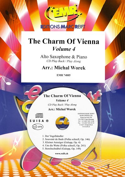 M. Worek: The Charm Of Vienna Volume 4, ASaxKlav (+CD)