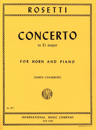 A. Rosetti: Concerto in Eb major