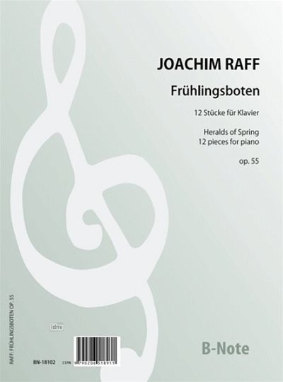 J. Raff: Frühlingsboten, Klav