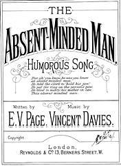 Vincent Davies, E. V. Page: The Absent-Minded Man