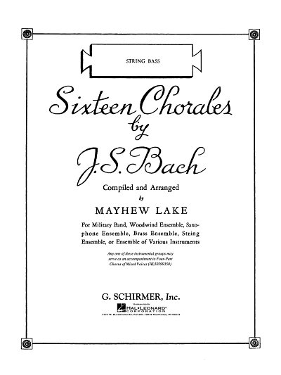 J.S. Bach: Sixteen Chorales, Kamens