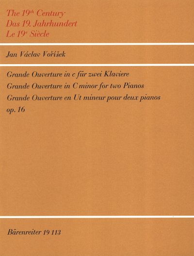 J.V.H. Voříšek: Grande Ouverture c-Moll op. 16