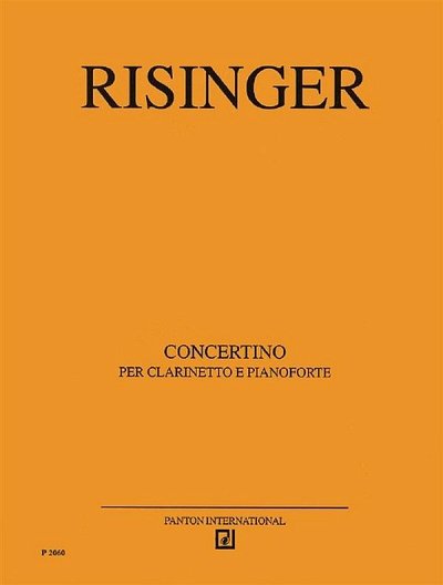 Risinger, Karel: Concertino