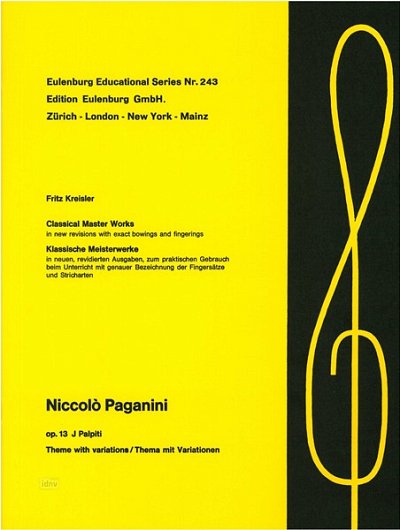 N. Paganini: I Palpiti op. 13, VlKlav (KlavpaSt)