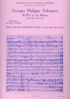 G.P. Telemann: Suite in A minor, Ablf (Bu)