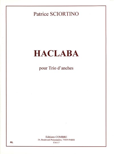 P. Sciortino: Haclaba, 3Hbls (Bu)