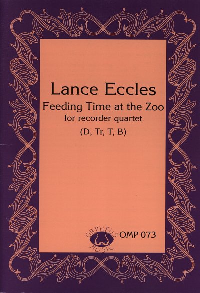 L. Eccles: Feeding Time at the Zoo, 4Blf (Pa+St)