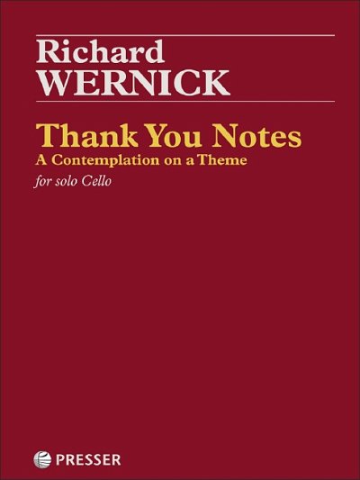 R. Wernick: Thank You Notes