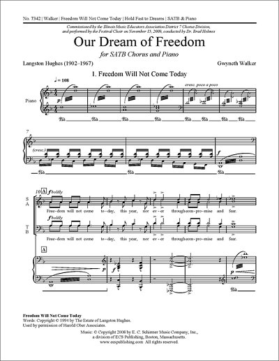 G. Walker: Our Dream of Freedom: No. 1 & No. 2