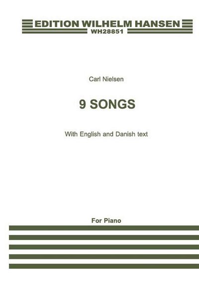C. Nielsen: 9 Songs For Medium Voice And P, GesMKlav (Part.)
